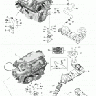 GTX 4-TEC, Supercharged 01- engine support and air intake
