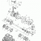 RX DI, 6122/6123 Коленвал и поршни