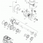 GTI LE RFI, 6103/6104 Коленвал и поршни