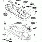 GTX 4-TEC Wake Наклейки
