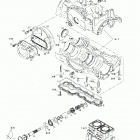 GTX RFI, 5566/5565 01- crankcase and rotary valve
