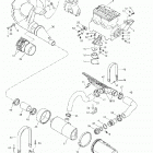 GTI LE, 5560/5561/6117 Крепление двигателя и глушитель