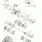 GTX, 5587/5588 Коленвал и поршни