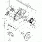RX DI Магнето,масляный насос