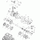 RX DI, 5646/5656 Коленвал и поршни