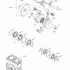 GS, 5644/5827 Коленвал и поршни