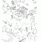 RX, 5513/5514 Крепление двигателя и глушитель