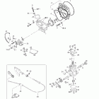 GTI, 5884/5885 Впрысковая масляная системы, масляный насос, ротационный...