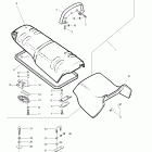 GTS, 5883 Сидение и кожух двигателя