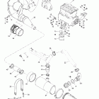 GS, 5846/5847 Крепление двигателя и глушитель
