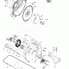 SPX, 5838/5839 03- magneto, oil pump (787)