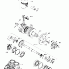 XP Limited Коленвал и поршни