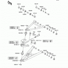 KFX700 (KSV700-C6F) Подвеска