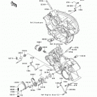 Brute Force 650 4x4 (KVF650-D1) Масляный и водяной насос. фильтр масленый
