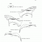Brute Force 750 4x4i (KVF750-B6F) Decals(b6f)