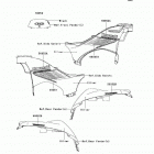 Brute Force 750 4x4i (KVF750-C6F) Decals(silver)(c6f)