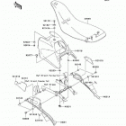 KFX700 (KSV700-C6F) Сидение