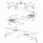 Brute Force 650 4x4 (KVF650-D6F) Decals(w.green)(d6f)