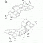 Prairie 700 4x4 (KVF700-A6F) Отражатели