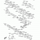 KFX400 (KSF400-A6F) Трансмиссия