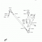 KFX400 (KSF400-A6F) Knuckle arm