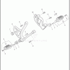 RA1250S 1ZES PAN AMERICA 1250 SPECIAL (2025) FOOTRESTS, PASSENGER