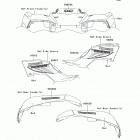 Brute Force 650 4x4 (KVF650-D6F) Decals(red)(d6f)