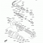 KFX80 (KSF80-A6F) Трансмиссия