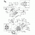 Prairie 700 4x4 (KVF700-A6F) Головка цилиндра