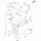 KFX400 (KSF400-A6F) АКБ