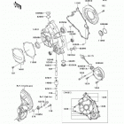 KFX700 (KSV700-A2) Крышки двигателя