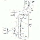 KFX400 (KSF400-A6F) Задний торм цилиндр