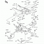 KFX700 (KSV700-C6F) Заднее крыло