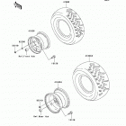 Brute Force 650 4x4 (KVF650-D1) Колеса,покрышки