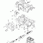 GTX, 5642 01- crankcase, rotary valvecarter, valve rotative