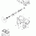 GS,5621/GSI, 5622 Картер и ротационный клапан