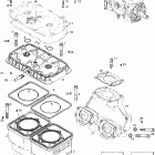 GTS, 5817 01- cylinder and exhaust manifold 587
