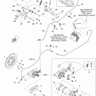 Spyder RS Roadster SE5 06- hydraulic brake, rear se5 electronic