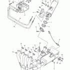 YZF-R6 YZFR6ZCB/YZFR6ZW/YZFR6ZCL/YZFR6ZCW/YZFR6ZL/YZFR6ZB Выхлопная система