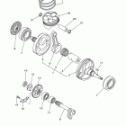 YZ250F YZ250FZL/YZ250FZW Коленчатый вал & Поршень