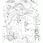 FZ1 FZS10ZCB/FZS10ZCR/FZS10ZR/FZS10ZB Топливный бак