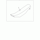 YZ250FB YZ250FBW/YZ250FBL Сидение