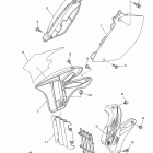 YZ125 YZ125Z Боковая панель