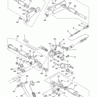 V STAR 250 XV250A1CB/XV250A1B Подножки