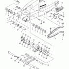 YZ250FB YZ250FBW/YZ250FBL Бугель (задний рычаг)