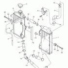 YZ250FB YZ250FBW/YZ250FBL Радиатор и Патрубки