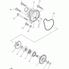 YZ250FB YZ250FBW/YZ250FBL Водяной насос