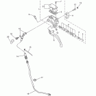 ROYAL STAR TOUR DELUXE S XVZ13CTSZ/XVZ13CTSZC Передний торм. цилиндр 2