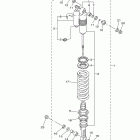 YZ250FB YZ250FBW/YZ250FBL Задняя подвеска