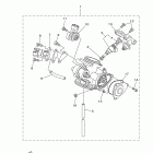 GRIZZLY 700 FI 4WD HUNTER YFM7FGHZ Корпус дроселя в сборе